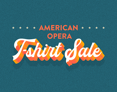 American Opera: T-Shirt Sale