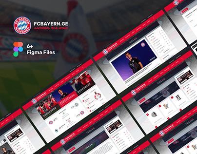 Bayern Munich - Website concept