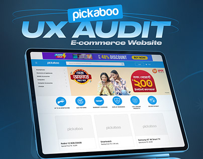 UX Audit | E-Commerce Website | Pickaboo
