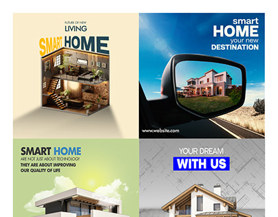Smart home ads banner