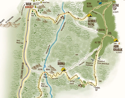Map Design for Indiahikes
