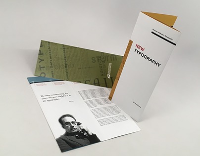 Pioneers of Typography Brochures