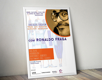 "Diálogos Fashion" com Ronaldo Fraga