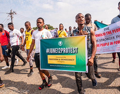 June 12, 2021 (Post endsars protest in Ibadan)