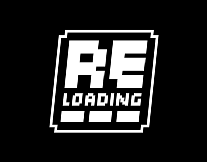 Processo de Redesign Reloading Logo