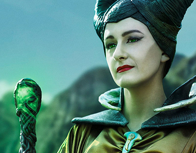 Maleficent Cosplay - Retouching/Composing