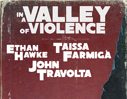 In A Valley of Violence Custom VHS Box Art