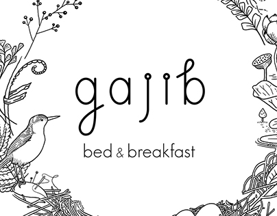Gajib - Bed & Breakfast Logo Design