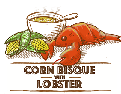 Corn Bisque with Lobster