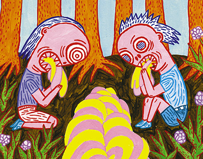 Hungry Hansel and gluttonous Gretel ~ book