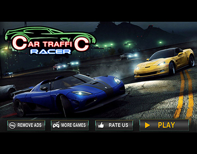 Car Traffic Racer UI