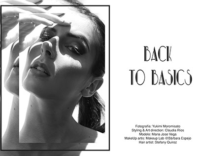 Minimal Fashion Editorial 
"Back to Basics"