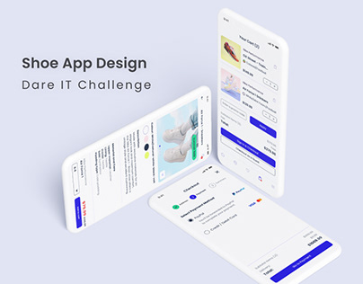 Ecommerce shoe app UI Design