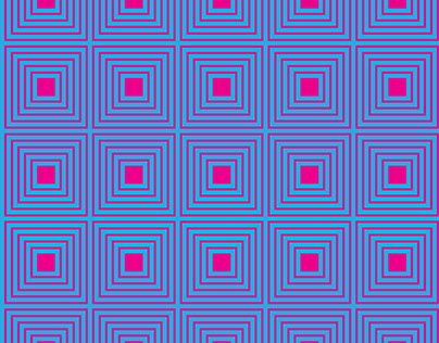 Pink and Blue Squares Pattern