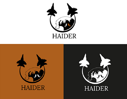 Haider I Logo Design