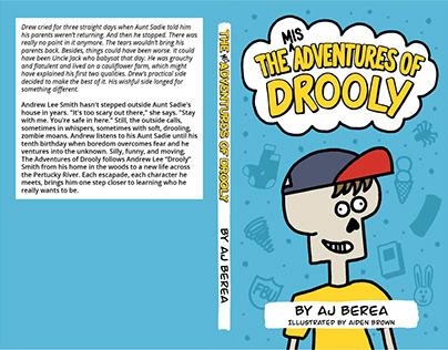 "The (Mis)Adventures of Drooly" Cover Design