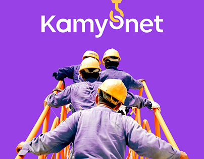 Логотип для Kamyoonet | Аренда строительной техники