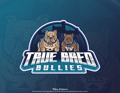 TRUE Bred Bullies Logo Redesign
