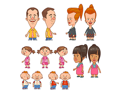 Design Personnages, Animation Cut-out
