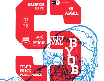 Sloper poster series for PXL-MAD, Hasselt