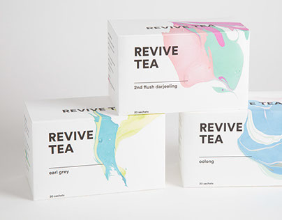 Revive Tea Packaging