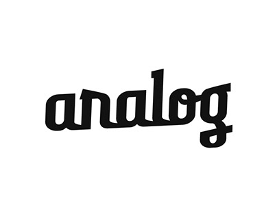 Analog - Recording & Logistics - Logotype