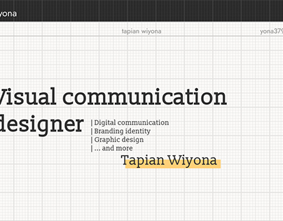 Portfolio - Visual Communication Designer