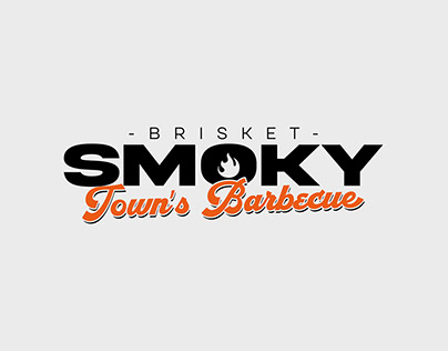 Identidad gráfica - Smoky Town's Barbecue