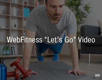 YouTube and social ad for online fitness client