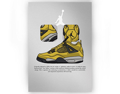 Air Jordan 4 - Poster