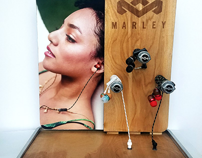 House of Marley Point of Purchase Display