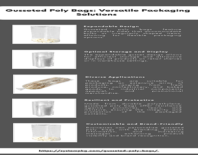 Gusseted Poly Bags: Versatile Packaging Solutions