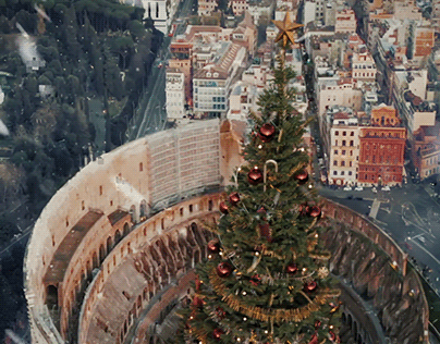 Colosseum's FOOH & CGI Christmas Transformation by Vaze