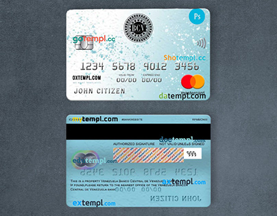 Venezuela Banco Central de Venezuela bank mastercard