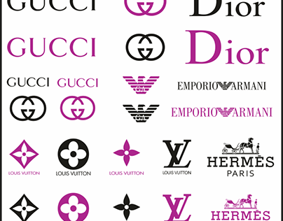 Gucci Dior HermesParis Louis Vuitton logo Svg Bundle