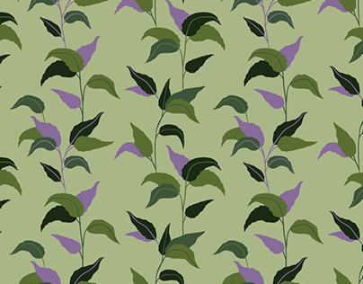 Plant wallpaper pattern.