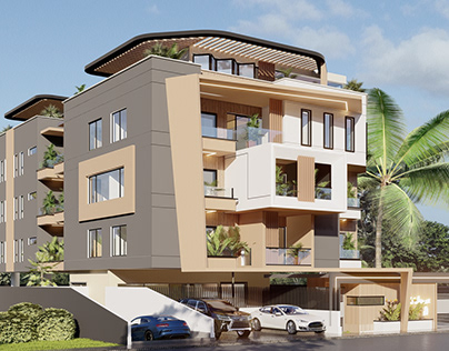 projet d'appartements et penthouses à Abidjan