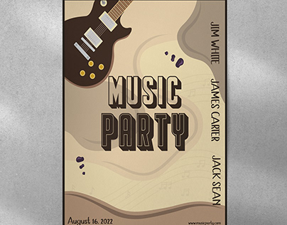 Music Party Poster