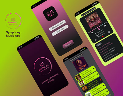 Symphony - A mobile music app.