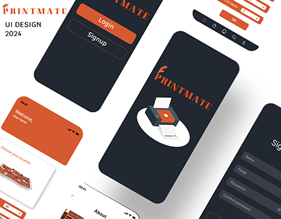 Printmate App(File printing service for students)