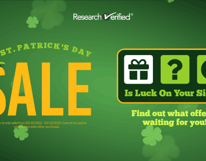 Saint Patrick's Day 2021 email campaign