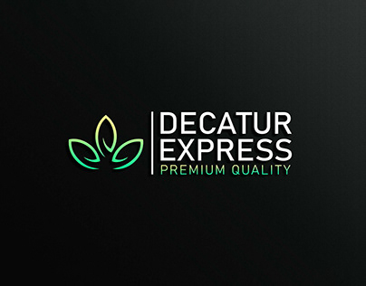 Decatur Express Cannabis Hemp Cbd Logo Design