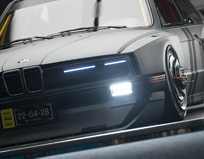 BMW E30 modified design