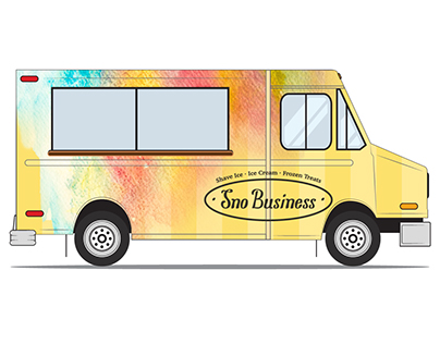 Sno Business shave ice truck