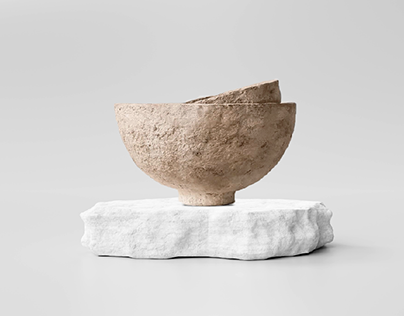 Paper Mache bowl
