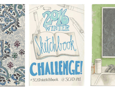 Winter Sketchbook Challenge 2016