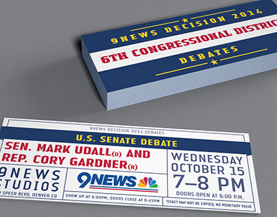 2014 Election Season Debate Tickets