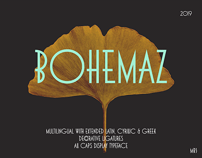 Bohemaz - Sans Serif Display Typeface Family