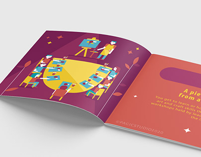 Brand Illustrations & Brochure - Lucid Dreamers