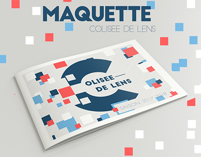 Redesign of a theater booklet - Colisee de Lens